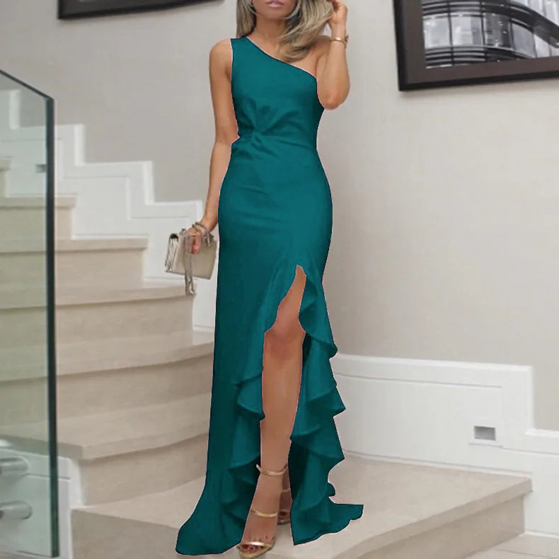 Elegant Sleeveless Maxi Dress